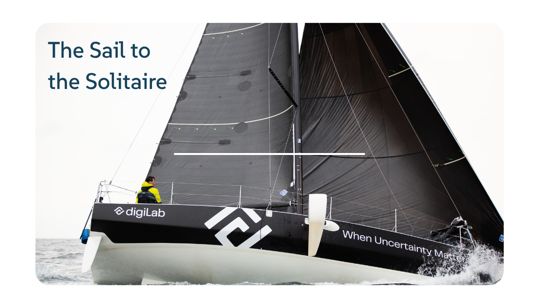 The sail to the solitaire