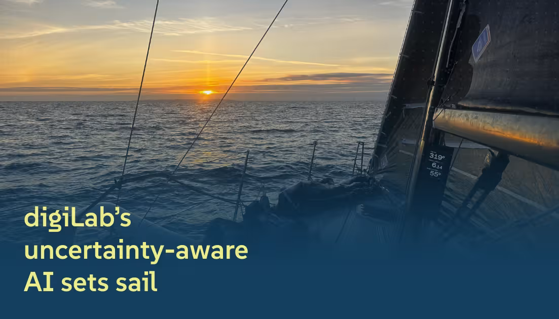 From Elite Racing to Greener Shipping: digiLab’s Uncertainty-aware AI sets Sail